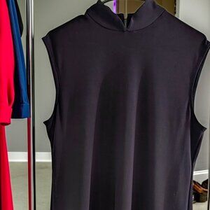 Ann Klein Mock Neck Top
